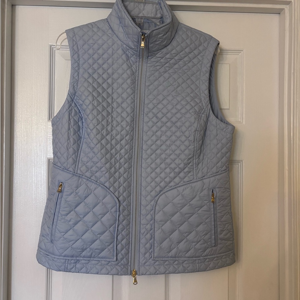 Fairway & Greene Quilted Blue Vest